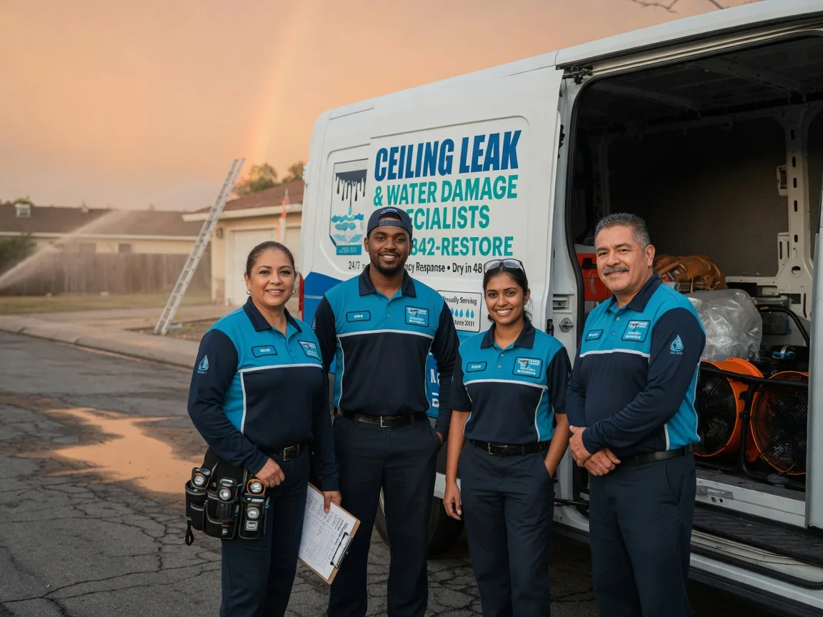 Ceiling Leak Cleanup company in Hooven, OH